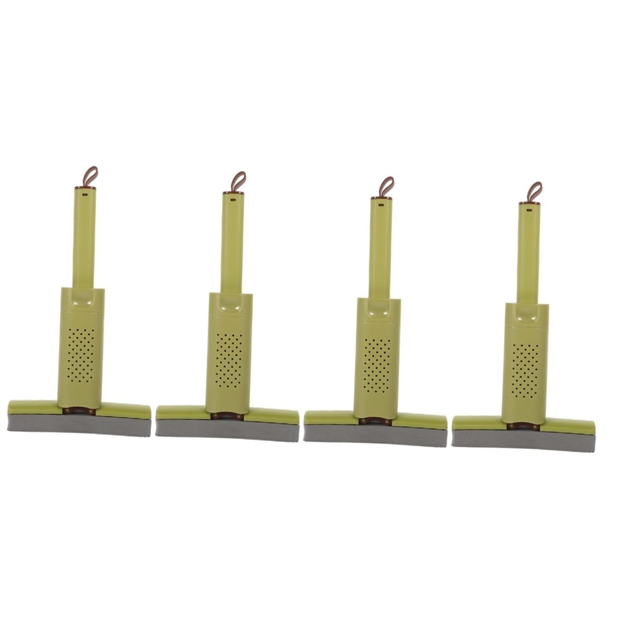 Healeved Lot De 4 Mini-balais À Presser pour La Maison Et Le Bureau Compacts Et Peu Encombrants Design Moderne Et Élégant