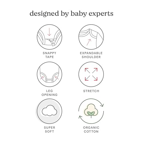 Image of HUGGIES Baby 5-pack Everyday Bodysuit