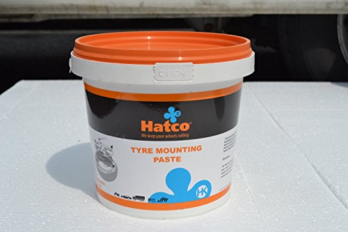 Pasta de montaje y desmontaje de ruedas, neumaticos. Color blanco. Bote de 3 Kg. Accesorios de coche y moto.