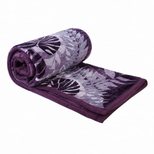 Image of Double Bed Blanket | Single Ply | Heavy Blanket | Perfect for Winters | 220 CM X 275 CM | 3.0 Kg