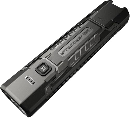Nitecore EDC07 EDC07 EDC Lampe de poche à IRC élevé Trois températures de couleur Matériau PC ultra léger, avec modes stroboscopique/SOS, 1500 lumens...
