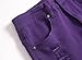 XIMXIMMTIAN Men Slim Fit Jeans Fashion Biker Jeans for Men Stretch Designer Distressed Straight Denim Pants (34, 3121 Purple)