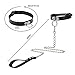 AROROMI Leder Halsband Mit O-Ring - Sklave Sexspielzeug Bondage Halsfessel Fetisch SM Fesseln Halsbänder Erotik Lederhalsband Erwachsene Sex Spielzeug für Frauen & Männer (60cm)
