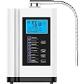 Water Purifier Ph 3.5-10.5 Alkaline Acid Water Machine,Up to -600mv Orp,7 Water Settings Home Filtration System, Automatic Cleaning, White-220V
