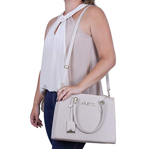 Kit Bolsas Feminina Conjunto 4 Peças Arietto Cor:Bege