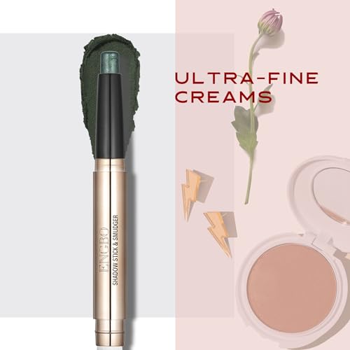 CCbeauty Glitter Eyeshadow Stick,Matte & Shimmer Eye Brightener Stick,High Pigmented Cream Eyeshadow Crayon,Waterproof & Crease Resistant Eyeshadow Pencil,Long Lasting Eyeliner Pen,Eye Makeup Smudger - Image 4