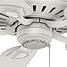 Casablanca 54 inch Indoor Ceiling Fan No Light with Pull Chain - White Ceiling Fan without Light, Standard Mount, 5 Blades, For Bedroom, Living Room, or Kitchen - Ainsworth 54000, Cottage White