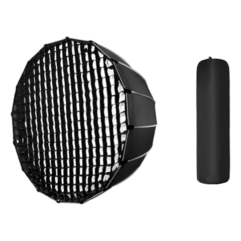 Vsenkes Softbox Quick Setup Deep Soft Box for Studio Portraits, 90cm Cover