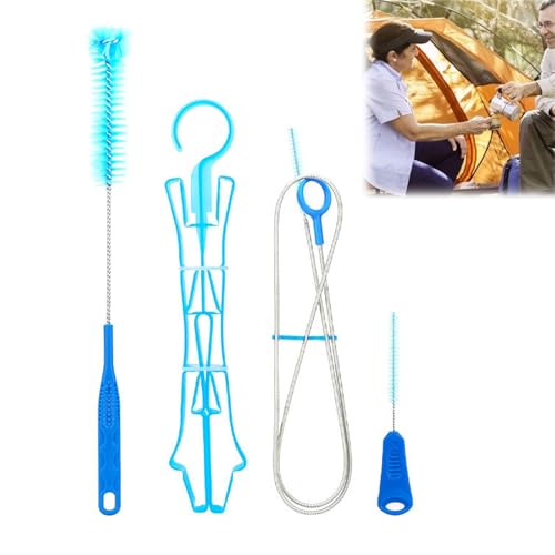 Limpieza Bolsa Agua, Kit de Limpieza para Vejiga de Agua de Hidratación, para Bolsas de Hidratación al Aire Libre, para Ciclismo, Camping, Mochileros