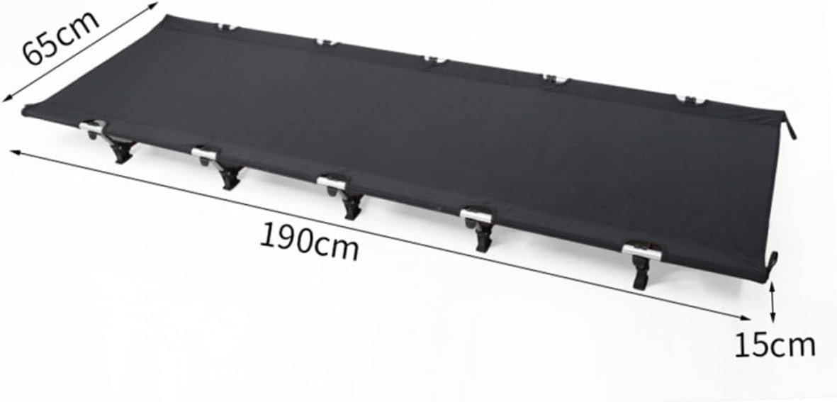 Folding Camping Cot Oxford Portable Guest Bed for Outdoor Travel and Camping Lightweight Easy to Use Comfortable Sleeping