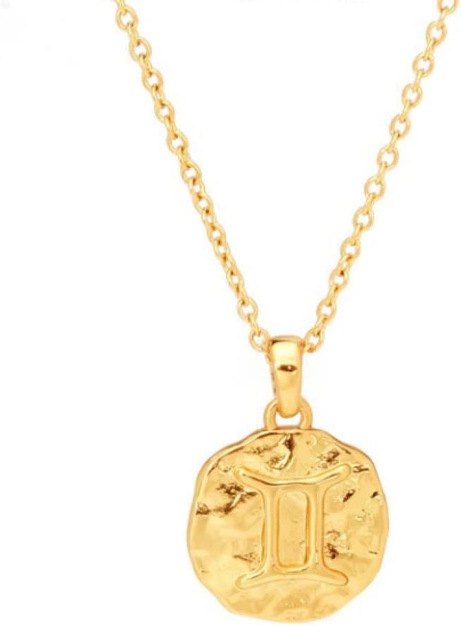 Collier signes du zodiaque Gémeaux en argent S925, le cadeau idéal maman