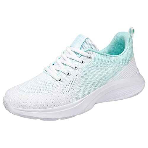 Zapatillas deportivas para mujer con suela suave y malla transpirable