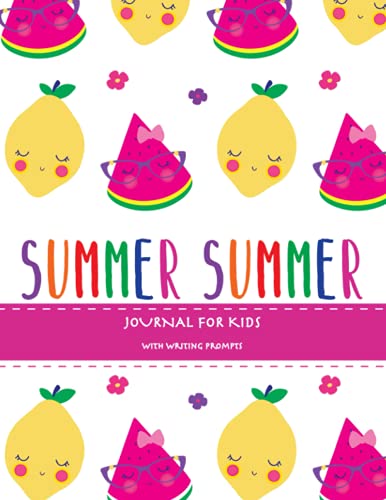 Summer: Summer Journal For Kids With Writing Prompts, Interactive Diary Scrapbook, Summer Bucket List Journal, Ages 8-12 image 3
