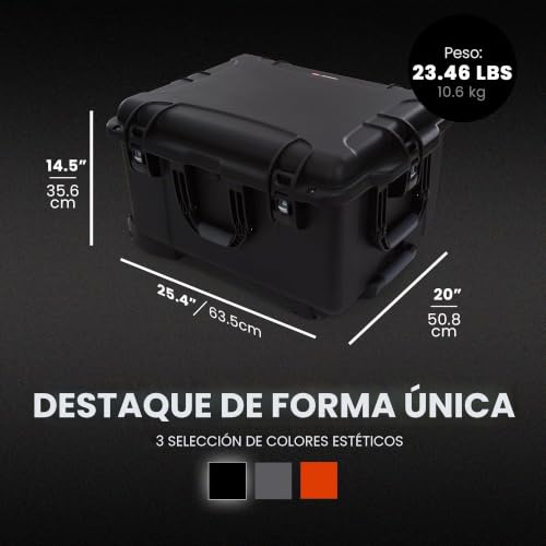 Nanuk 960 funda rígida estanca para proteger equipos de la humedad 5