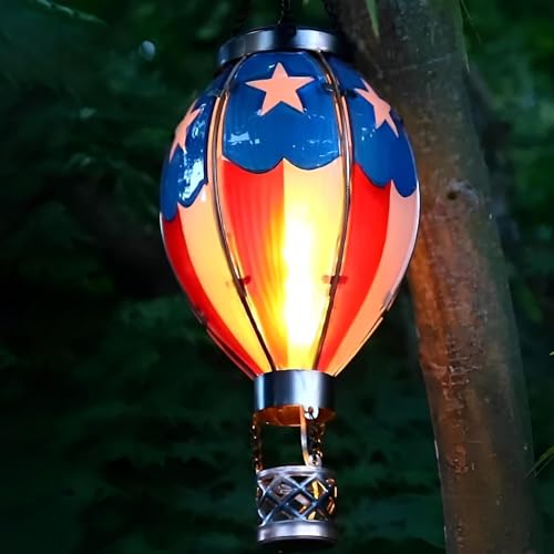 Hiborth Balão de ar Lanterna solar Lanterna solar Balão de ar à prova d'água Luz suspensa ao ar liv