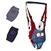 Baby Walking Harness,Adjustable Baby Walker Assistant Made of Breathable Knitted Fabric Layers,with Baby Crawling Knee Pads