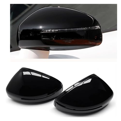 Coque de rétroviseur en fibre de carbone véritable Porsche Cayenne 2015-2017 pour remplacer