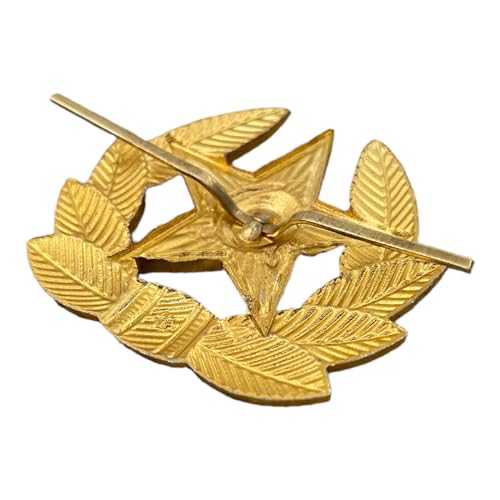 Original Russian Soviet Red Army Military Star USSR Cockade Cossack Hat Metal Pin Badge