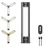 【Drahtloses LED Licht & Drahtlose Infrarot-Fernbedienung】Das drahtlose Design des LED-Ringlichts kann die Verwicklung des komplizierten Ladekabels während des Gebrauchs beseitigen. Wenn Sie voll aufgeladen sind, können Sie das LOFTer Ringlicht überall verwenden. Die angepasste Infrarot-Fernbedienung kann EIN / AUS-Lichtmodelle und Helligkeitsstufen steuern (maximale Entfernung 6 Meter). .Das Aufladen funktioniert mit den meisten Geräten, die den USB-Anschluss unterstützen（Im Paket enthalten）.