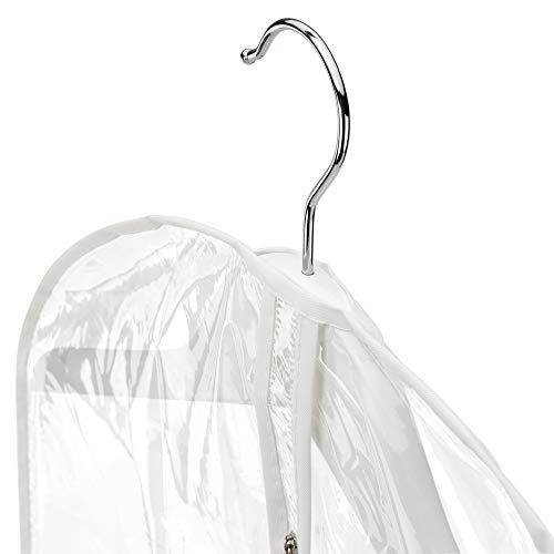 Hangerworld 100 cm (40") Long Zipped Suit Bags / Garment Clothes Covers, Pack of 6 - Image 6