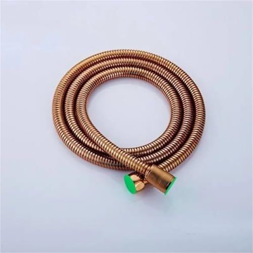 Manguera de ducha acero inoxidable oro rosa 60-150 cm de longitud 3