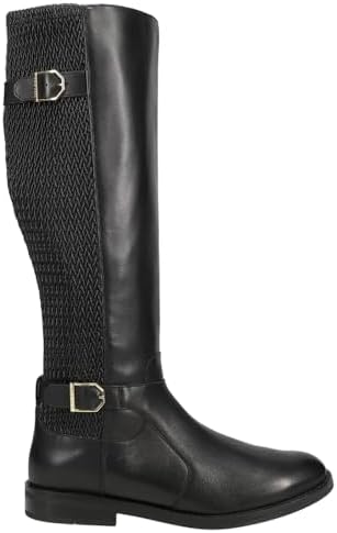 Cole Haan Women's Chesley Water Resistant Boot Fashion, Black Leather/Quilted Stretch, 5.5 | Image 2