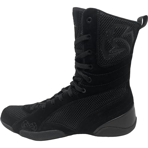 RIVAL Boxing RSX-Guerrero 3 High-Top Boxing Shoes, Old-School Design and Lightweight Construction3