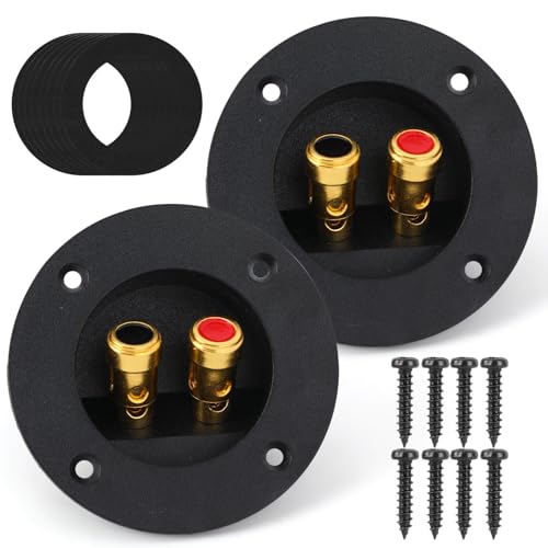 2 piezas terminales para caja de altavoz miniatura 1