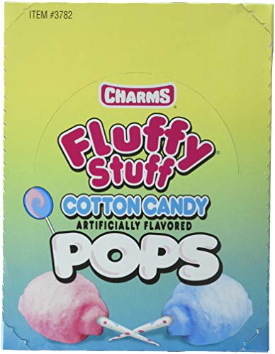 Fluffy Stuff Cotton Candy Pop 48 Pops By Charms #TOP1