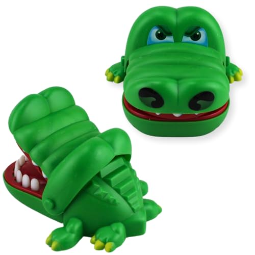 Jogo Crocodilo Morde Dedo Infantil De Mesa Brinquedo Jacaré Dentista Pegadinha Presente Para Criança