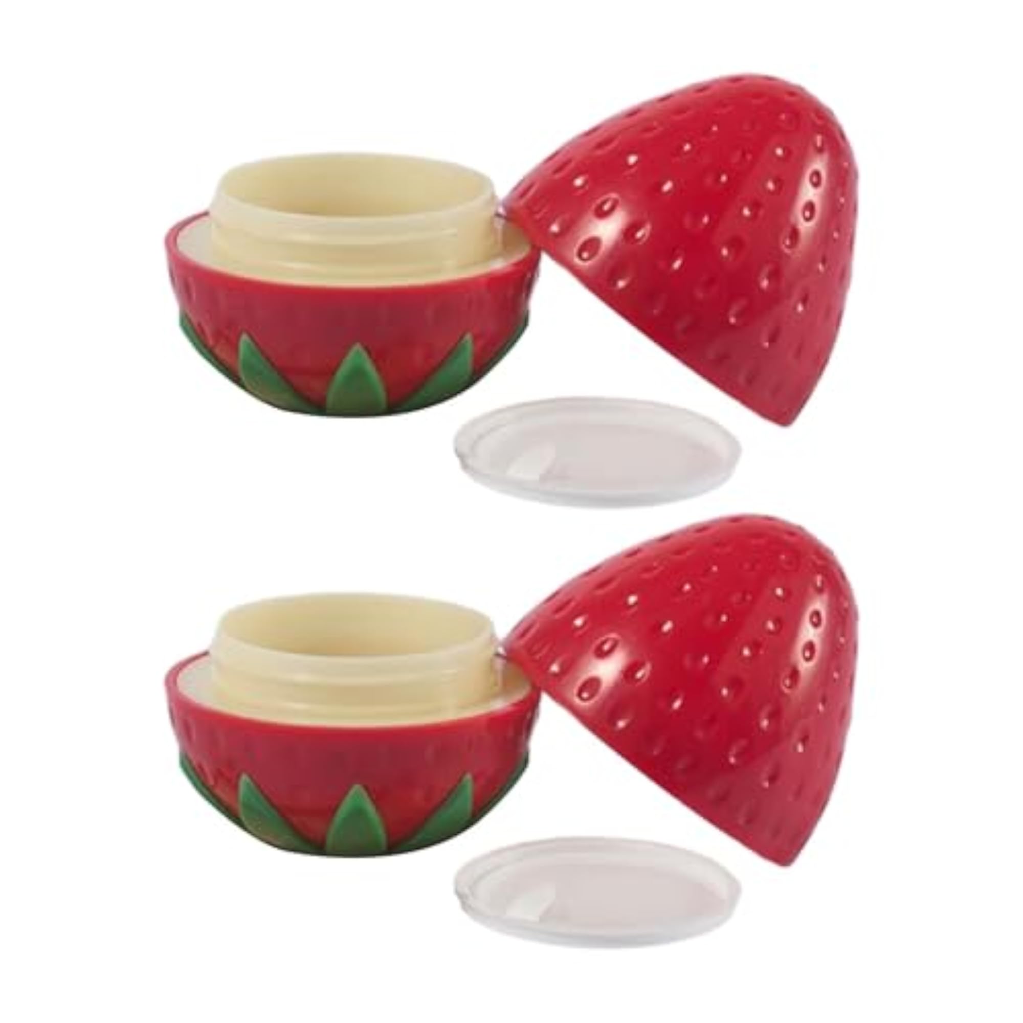 2X Cosmetic Containers Empty Cute Sample Jars for Cream