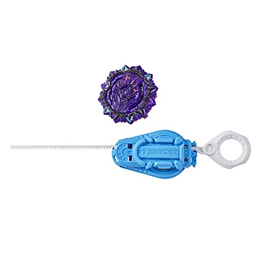 BEYBLADE Burst Surge Speedstorm Vex Lucius L6 Spinning Top Starter Pack â€“ Defense Type Battling Game Top with Launcher, Toy for Kids