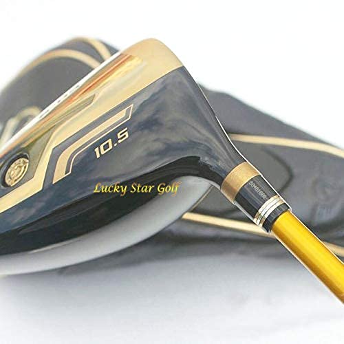 WYFX-Nuevo-Golf-Driver-HONMA-S-03-4-Star-Gold-Driver-Clubs-95-o-105-Loft-Golf-Clubs-Driver-con-Eje-de-Golf-de-Grafito
