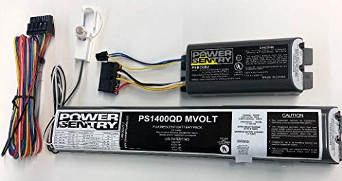 Hot Deals Lithonia Lighting PS1400QD - Emergency Backup Battery - 90 Min. - Operates 1-2 16 to 40 Watt - 2 Ft to 4 Ft. T5 T8 or T12 - 120/277 Volt Includes Battery Control Module PSBCEB2