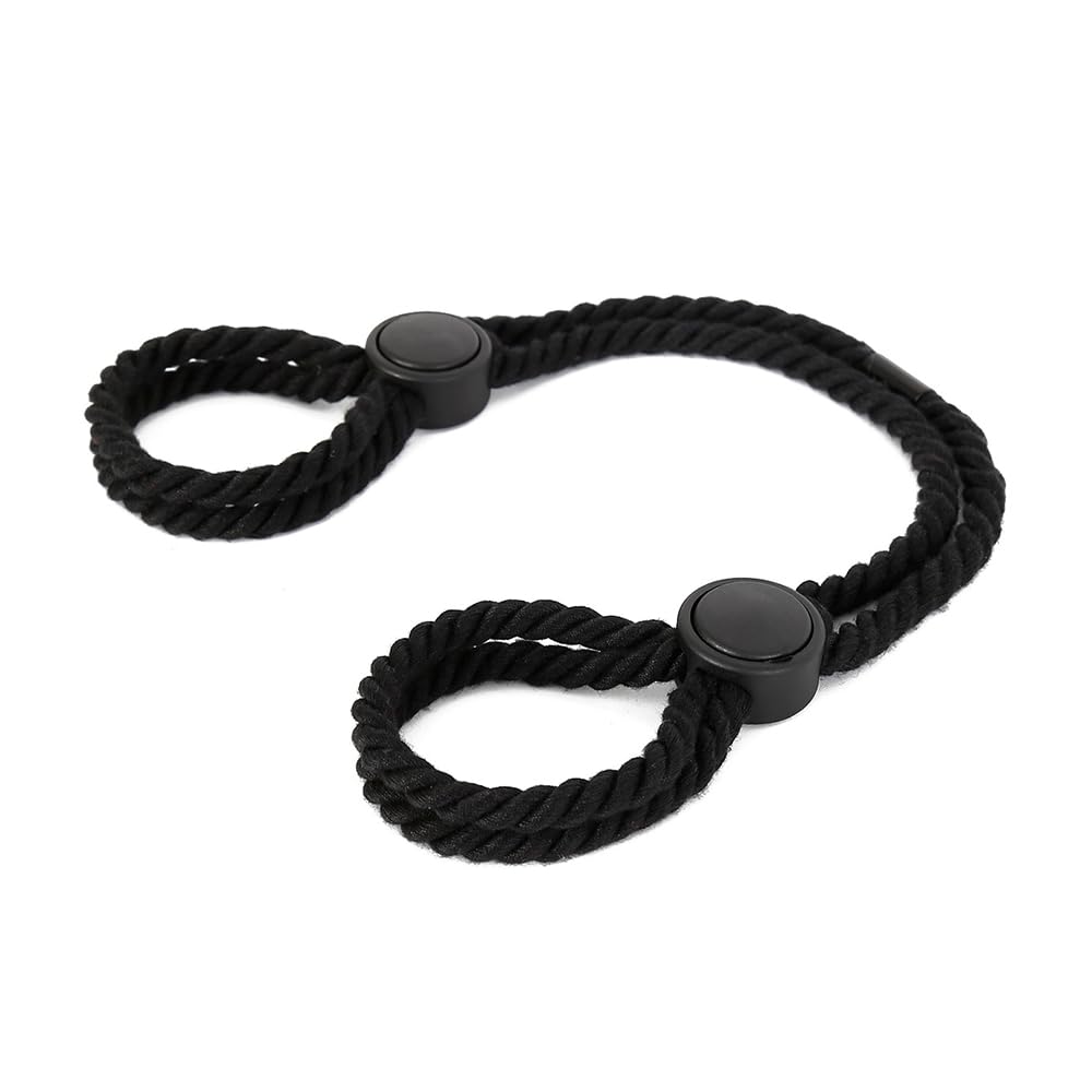 eartif Handcuff Bracelets for Women Adjustable Rope Ankle Bracelet Handmade Woven Hand Cuff Bracelets Jewelry Gift (Brown)