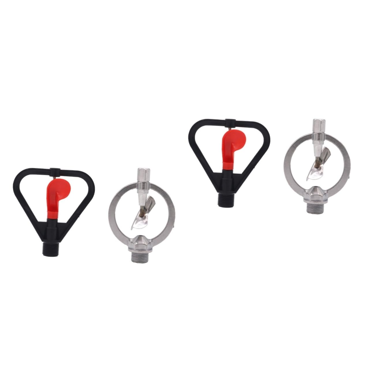 BESPORTBLE 4 Pcs Automatic Watering Device Drip Irrigation Nozzles Durable Sprinkler Automatic Irrigation Sprinkler Heads Garden Watering Low Pressure Sprinkler Heads Hose Sprinkler Plastic