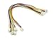 Grove - Universal 4 Pin Buckled 20cm Cable (5 PCs Pack)
