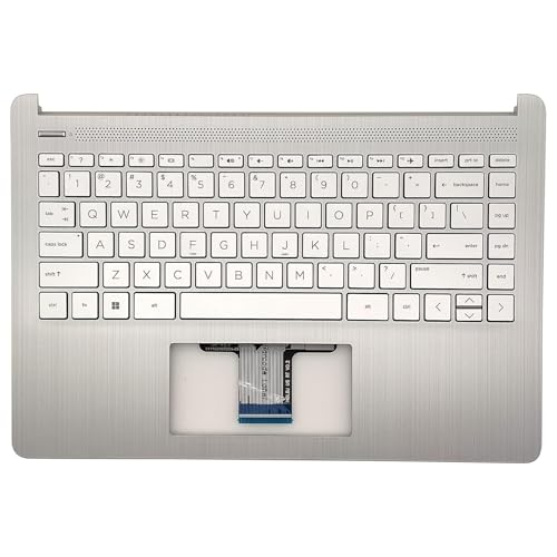 Jxjslp substituição superior caixa palma para HP 14-DQ 14-FQ 14T-DQ 14Z-FQ série laptop não-retroilu