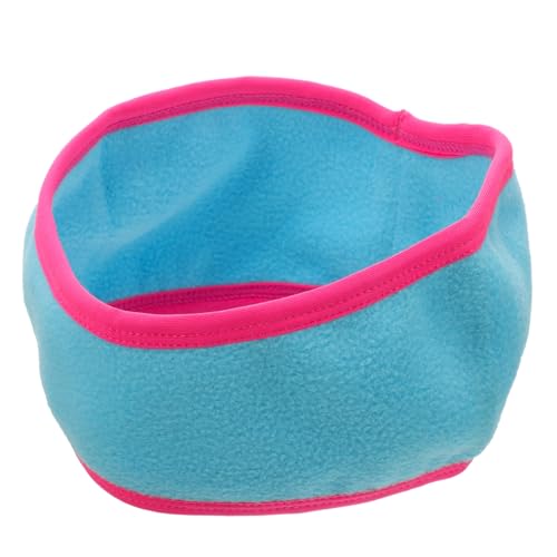 Hemobllo Diadema Cálida de Invierno para Mujer y Hombre Orejeras Elásticas Azules Forro Polar Transpirables y Antiviento Accesorio Deportivo Adecuado para Correr Senderismo y