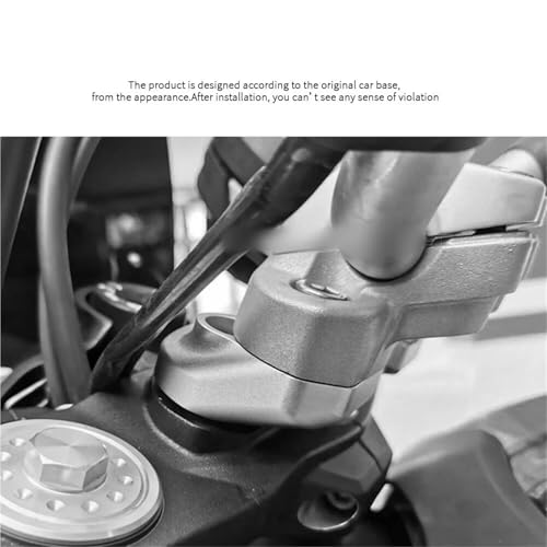 Guidon Riser pour Ducati Scrambler Aluminium CNC Riser Clamp de Précision - 7