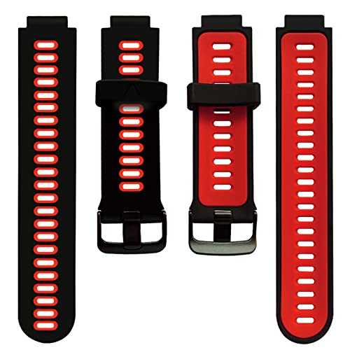 CHCWR Bandas de Reloj para Forerunner 235 Correas Pulsera de Silicona Forerunner 220/230/335/620/630/735XT/235 Reemplazo de Lite