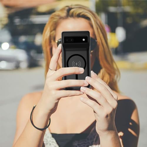 Cubierta de carga externa para Google Pixel 8a con batería premium de 10000mAh 7