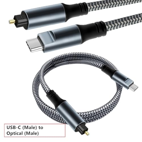 Adaptateur USB-C vers TOSLINK pour résoudre l'absence de sortie optique PC - 3