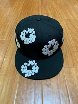 帽子 NEW ERA DENIM TEARS 59FIFTY 7 1/4 Denim Tears x New Era Peace 59Fifty Fitted Hat Black Men's