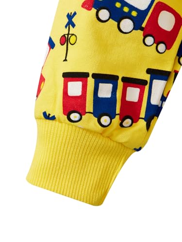 Image of Popshion Boys Toddler Cartoon Dinosaur Hoodies Jacket Cool Long Sleeve Zipper Hooded Sport Sweatshirt Coat for Kids 1-7 Years