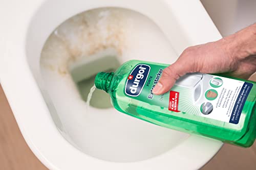 durgol Forte ekstra močno sredstvo za odstranjevanje vodnega kamna in vodnega kamna (1000ml) - odstranjevalec urinskega kamna in vodnega kamna za stranišča, prhe, splakovalnike - posebna profesionalna tekočina za čiščenje vodnega kamna - čistilo za vodni kamen WC