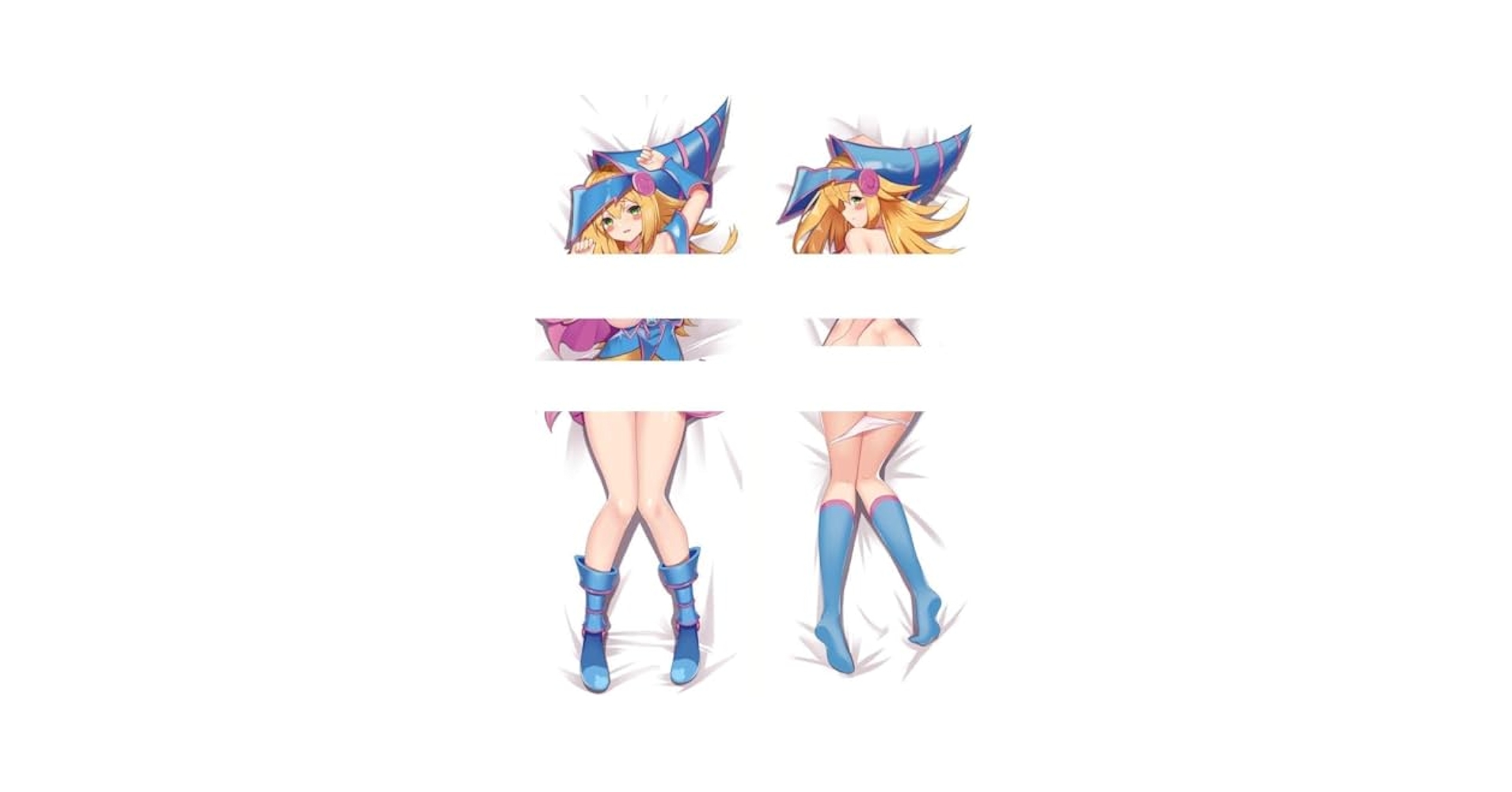 ワ*ト様 ブラックマジシャンガール 抱き枕カバー [特殊寝具店]ライクトロンリッ ブラックマジシャンガール 抱き枕カバー [特殊寝具店]ライク