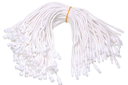 image for Tupalizy White Cotton Gift Clothing Price Tag String Hanging Rope Snap