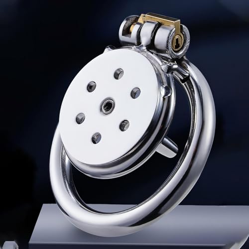 Cage de chasteté plate pour bondage masculin sans irritation