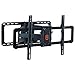 ECHOGEAR Full Motion TV Wall Mount for Big TVs Up to 90" TVs - Smooth Swivel, Tilt, & Extension - Universal Design Works with Samsung, Vizio, TCL & More - Includes Drilling Template - EGLF2
